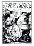 AP1581 the pope and bovril victorian advert 1 Advert A4 Photo Print