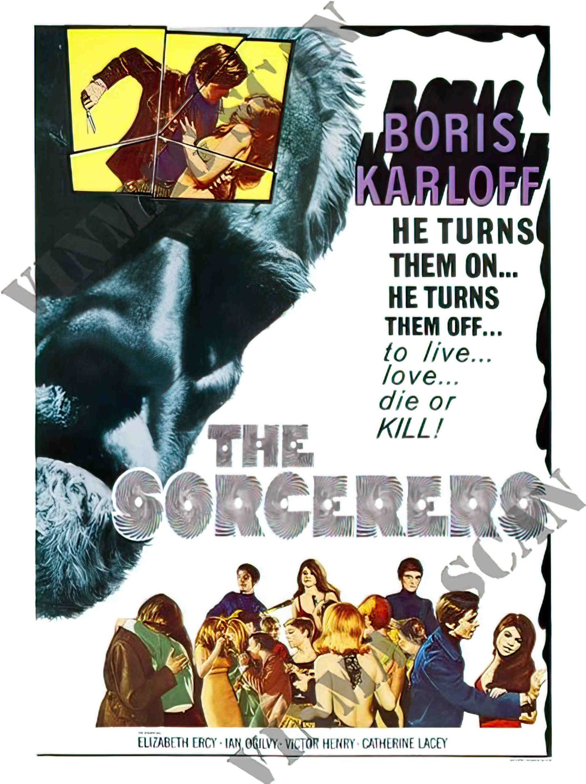 AP2490 sorcerers 2 Advert A4 Photo Print