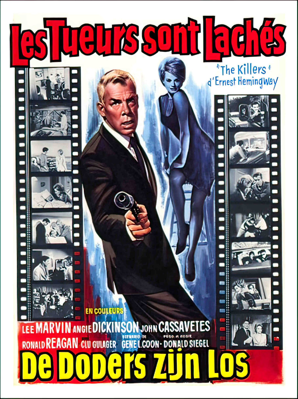 AP269 the killers lee marvin movie poster 1 Advert A4 Photo Print