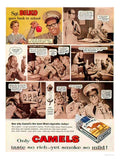 AP3224 bilko camel cigarettes 1 Advert A4 Photo Print