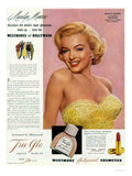 AP3239 marilyn monroe tru glo cosmetics 1 Advert A4 Photo Print