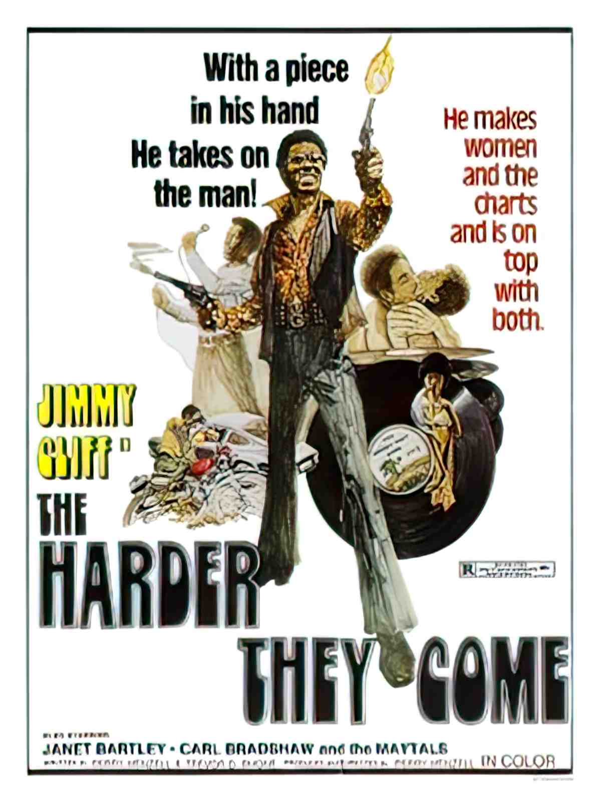 AP347E the harder they come poster 1 Advert A4 Photo Print