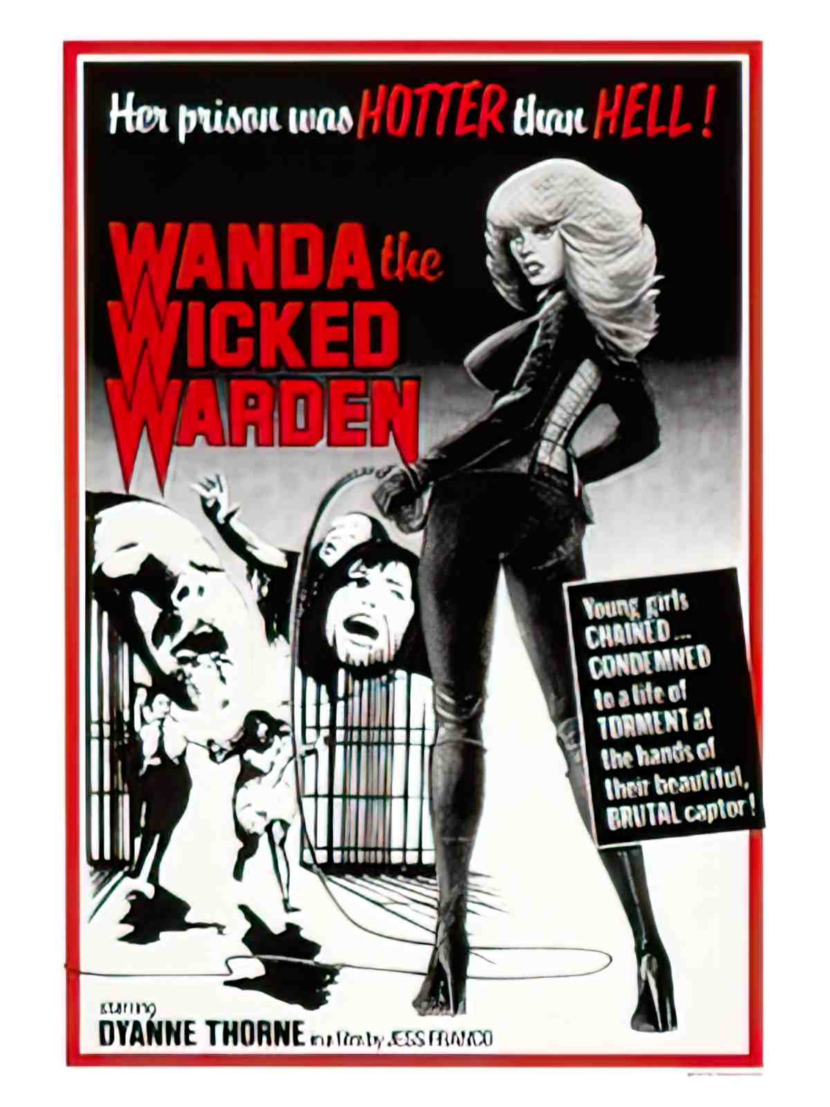 AP367K wanda the wicked warden 1 Advert A4 Photo Print