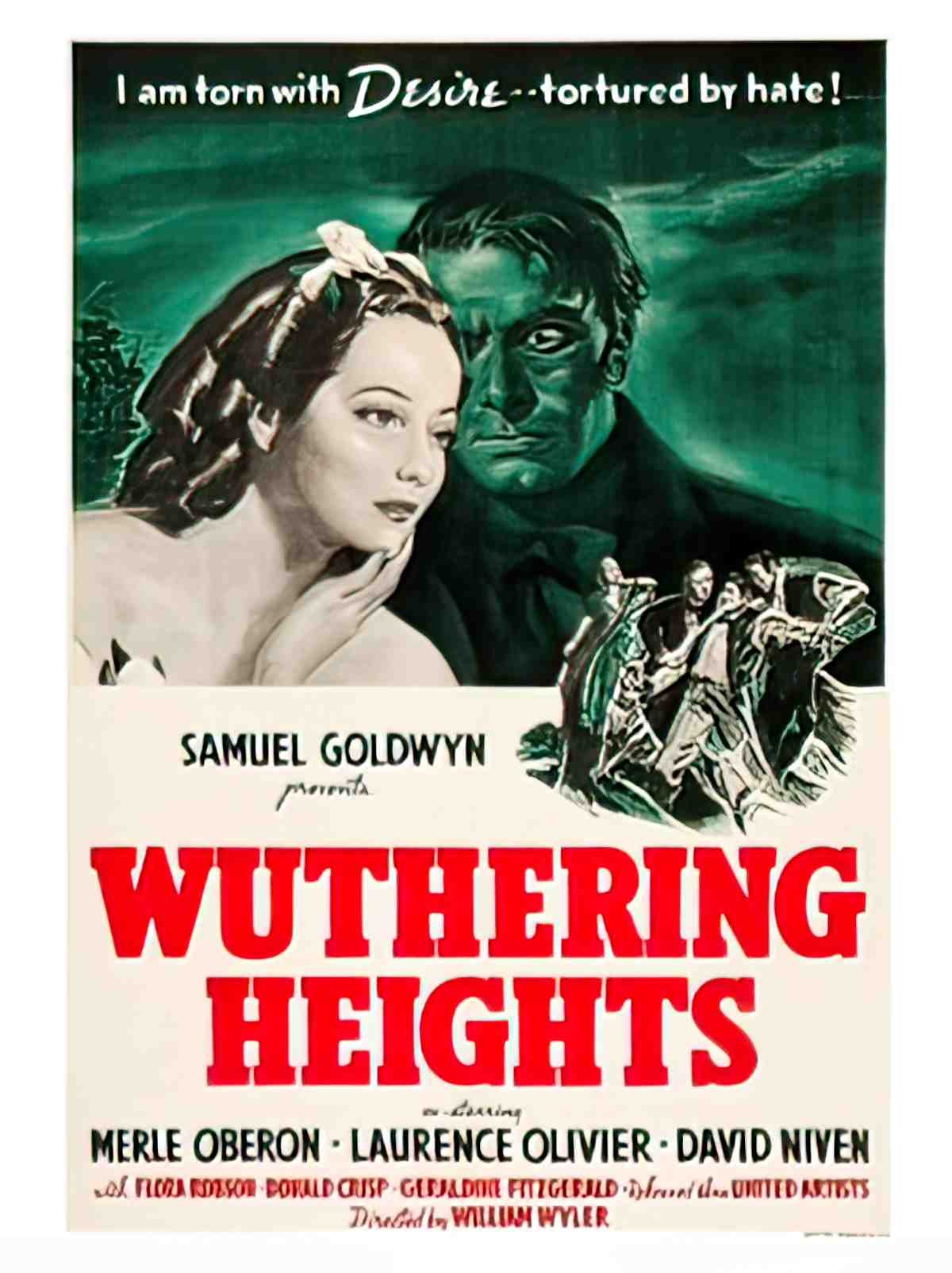 AP379X wuthering heights movie poster 1 Advert A4 Photo Print