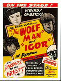 AP410K wolfman and igor 1 Advert A4 Photo Print