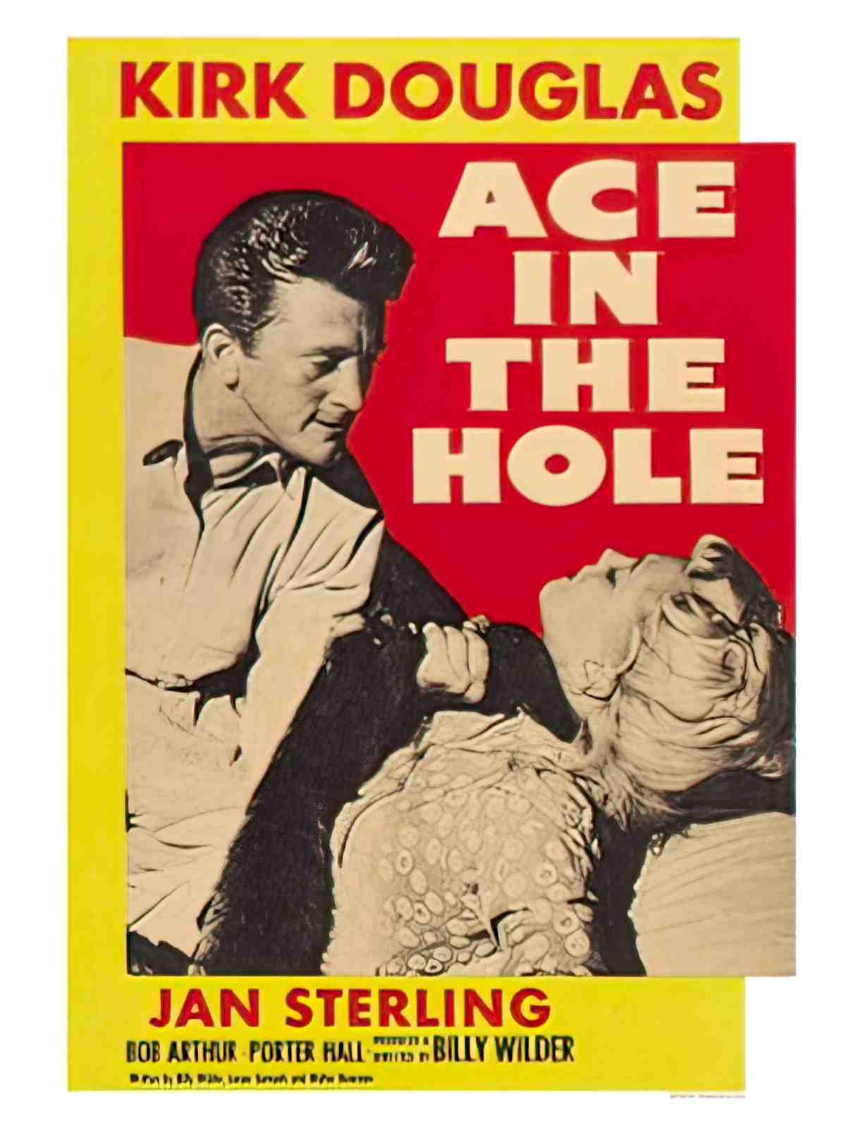 AP461E ace in the hole movie poster 1 Advert A4 Photo Print