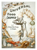 AP7340 universal food chopper 1 Advert A4 Photo Print