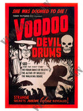 AP875 voodoo devil drums 2 Advert A4 Photo Print