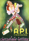 API Vintage Advert A4 Photo Print