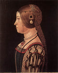 ARALDI Alessandro Portrait Of Barbara Pallavicino Art A4 Photo Print