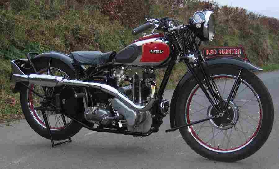 ARIEL VH 500 Red Hunter 10246 4 Car A4 Photo Print