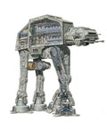 AT AT Walker cutaway A4 Photo Print