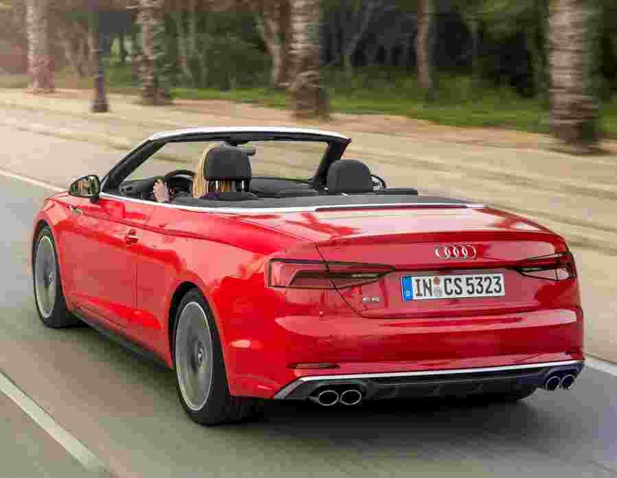 AUDI S5 Cabriolet 5821 28 Car A4 Photo Print