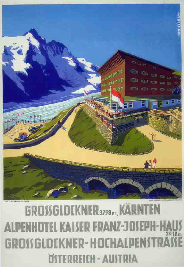 AUSTRIA Vintage Advert A4 Photo Print