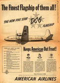 Aa Dc6 Flagship Vintage Retro Advert Ads A4 Photo Print