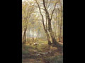 Aagaard Carl Frederick A Woodland Scene With Deer2 A4 Photo Print