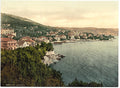 Abbazia II general view Istria Vintage A4 Photo Print