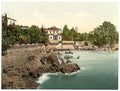 Abbazia the baths Vintage A4 Photo Print