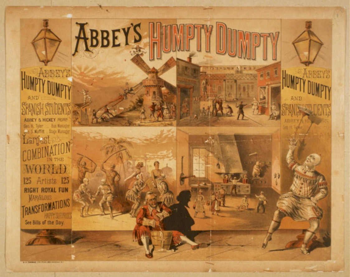 Abbey Humpy Dumpty Vintage Retro Advert Poster A4 Photo Print