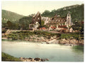 Abbey from the ferry Tintern Vintage A4 Photo Print