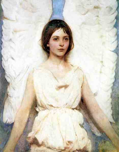 Abbott Handerson Thayer Angel A4 Photo Print