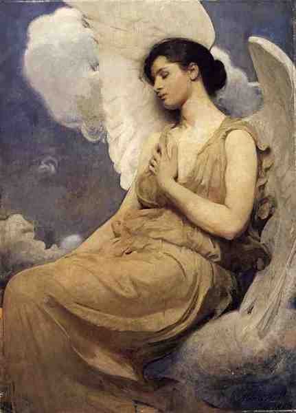 Abbott Handerson Thayer Thayer Winged Figure A4 Photo Print