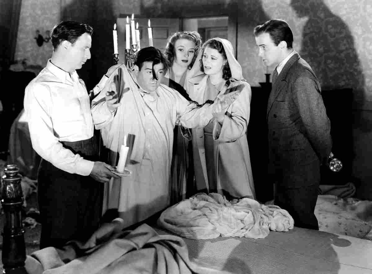 Abbott & Costello Hold That Ghost z1 film star poster A4 Photo Print