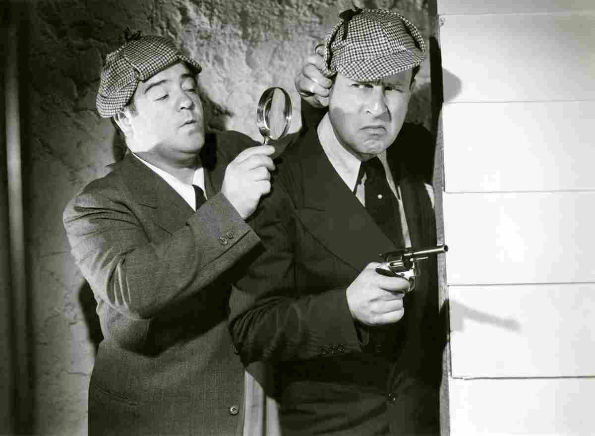 Abbott & Costello Who Done It 1S film star poster A4 Photo Print