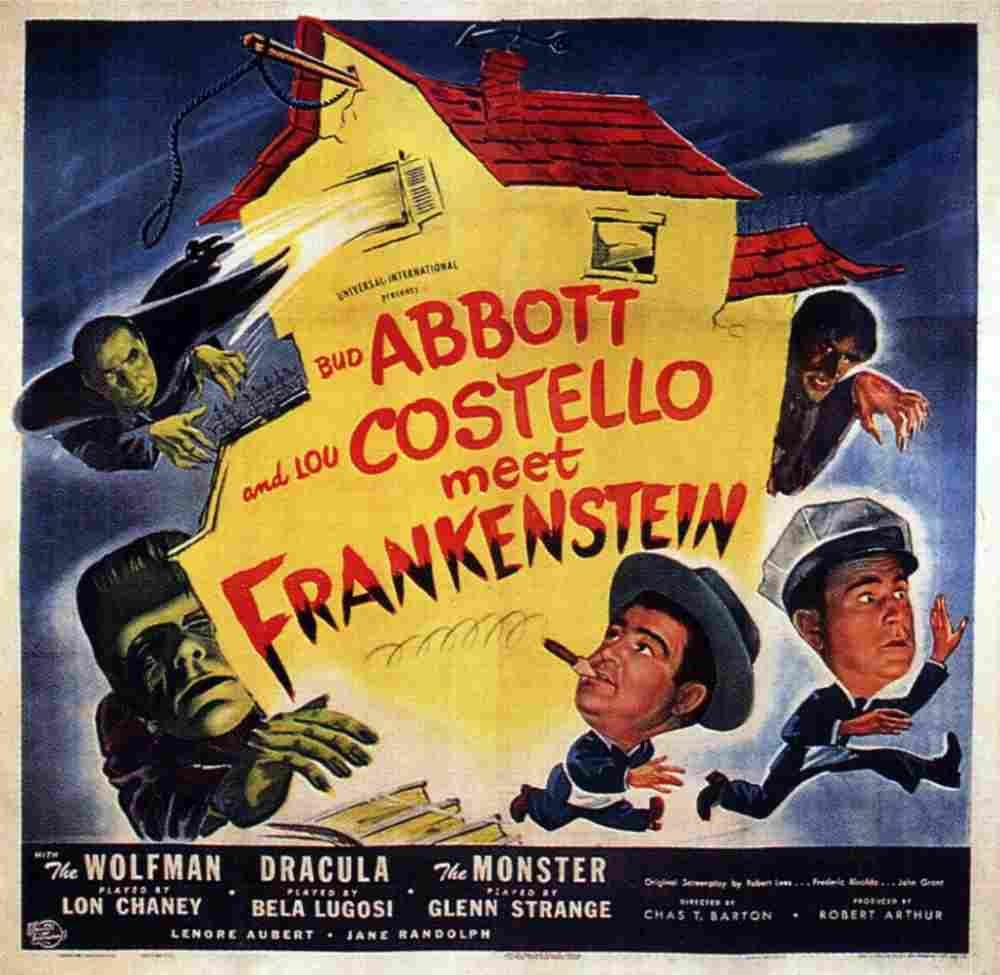 Abbott and Costello Meet Frankenstein 04 film star poster A4 Photo Print