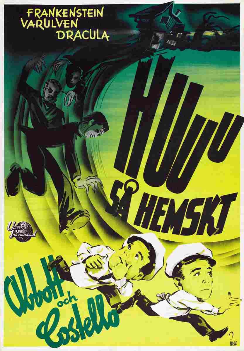 Abbott and Costello Meet Frankenstein 16 film star poster A4 Photo Print