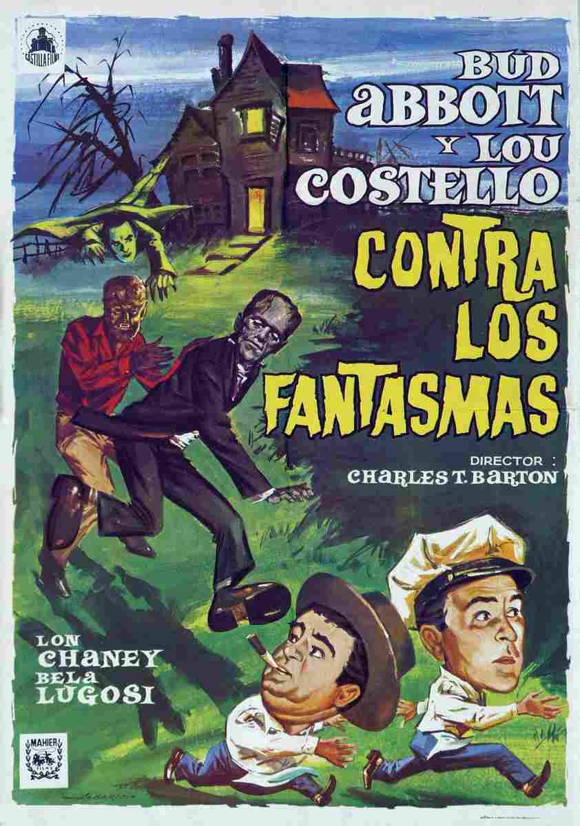 Abbott and Costello Meet Frankenstein 18 film star poster A4 Photo Print