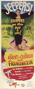 Abbott and Costello Meet Frankenstein 25 film star poster A4 Photo Print