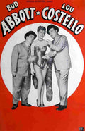 Abbott and Costello Poster 01 film star poster A4 Photo Print
