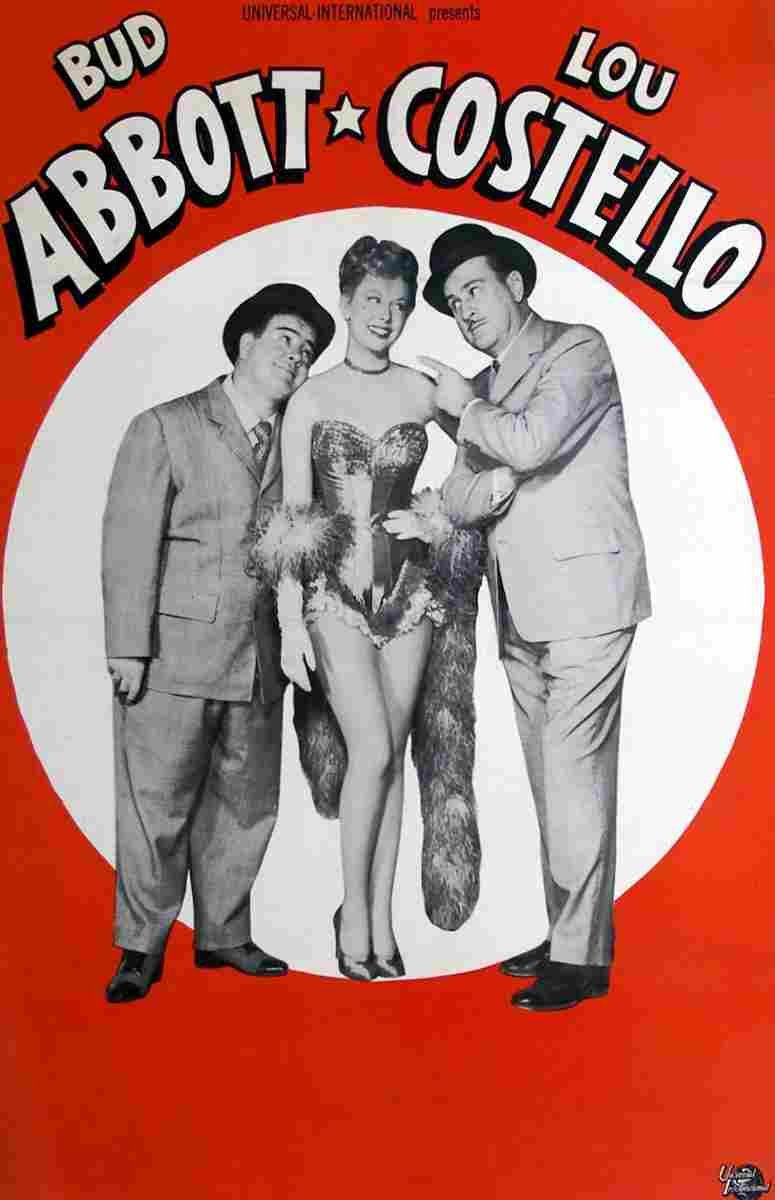 Abbott and Costello Poster 01 film star poster A4 Photo Print