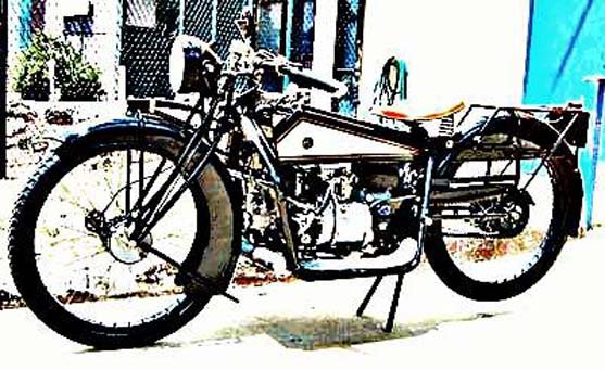 Abc 1920 2 motorbike A4 Photo Print
