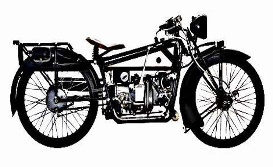 Abc Sopwith motorbike A4 Photo Print