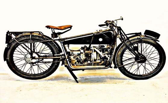 Abc Twin motorbike A4 Photo Print
