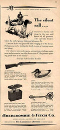 Abercrombie Fall Hunting Vintage Retro Advert Ads A4 Photo Print