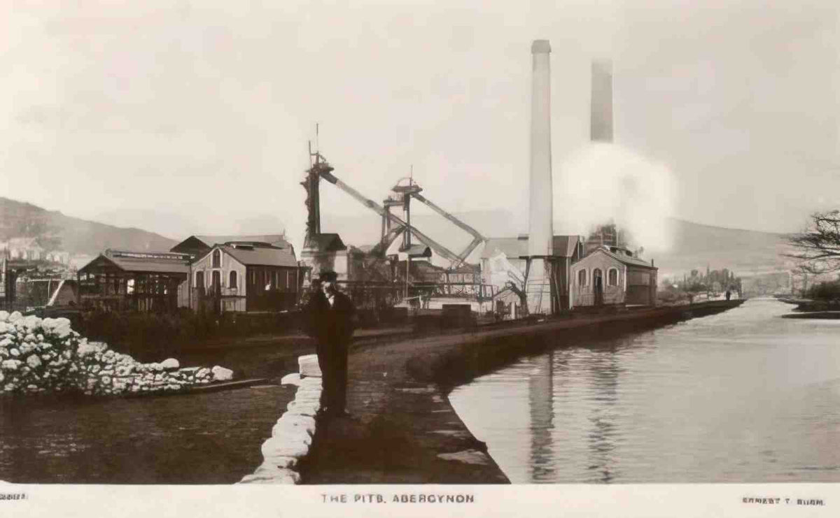 Abercynon The Pits Vintage A4 Photo Print