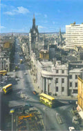 Aberdeenshire Aberdeen Union Street 1960s Vintage A4 Photo Print