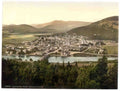 Aberdeenshire Ballater from Craigcoynach Vintage A4 Photo Print