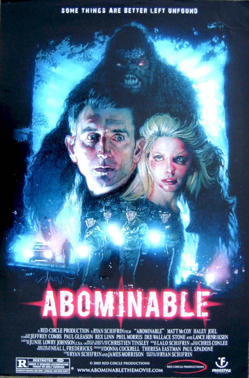 Abominable Creature Poster Vintage Retro Advert Poster A4 Photo Print