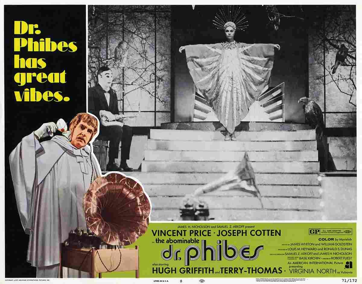 Abominable Dr Phibes The 03 film star poster A4 Photo Print