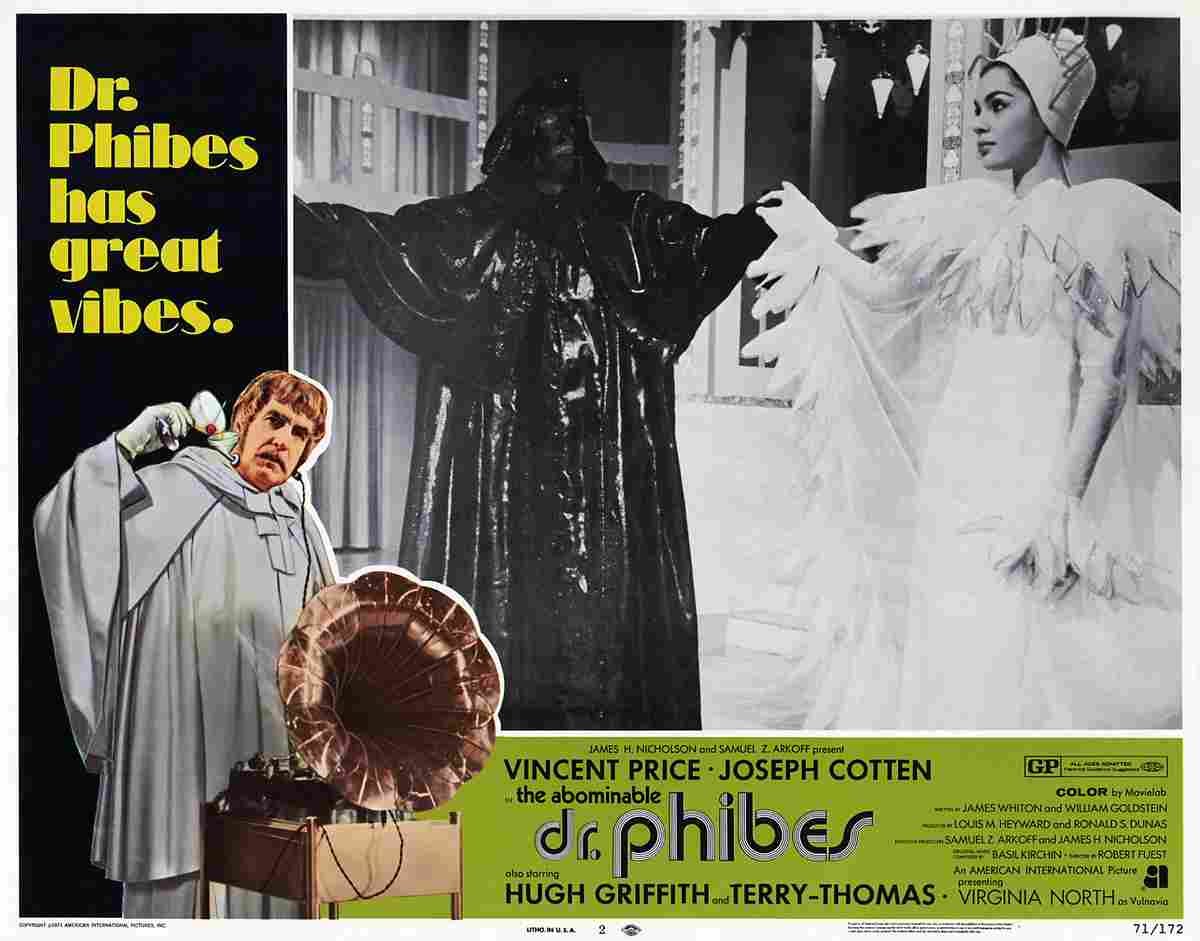 Abominable Dr Phibes The 06 film star poster A4 Photo Print