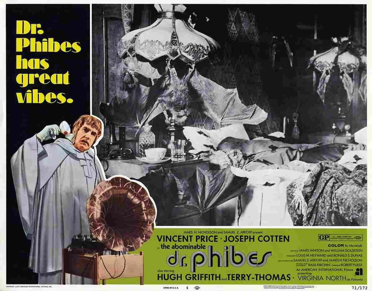 Abominable Dr Phibes The 08 film star poster A4 Photo Print