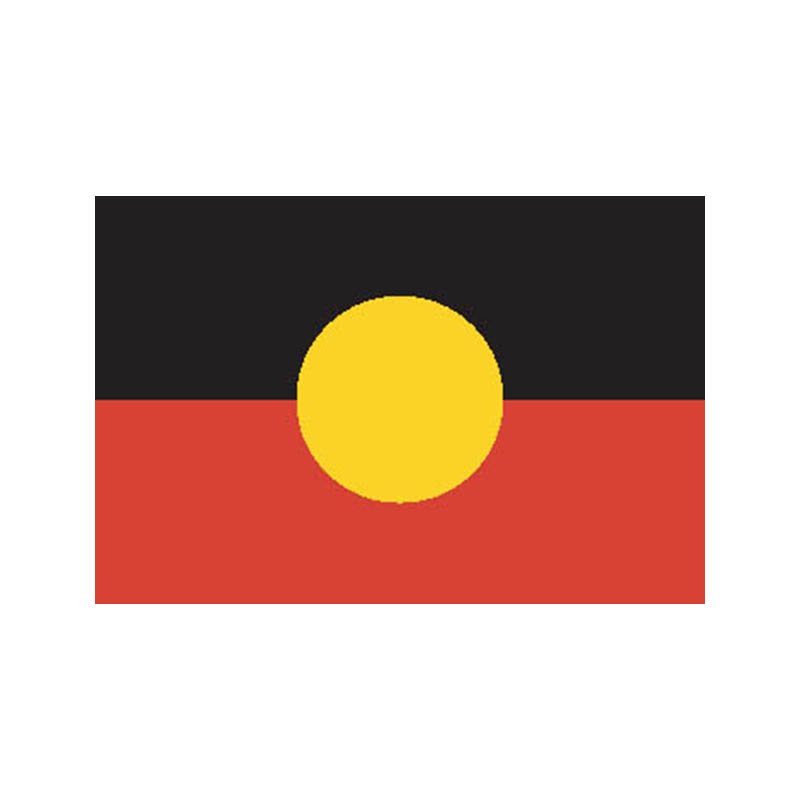 Aboriginal Australia Flag N1375 A4 Photo Print
