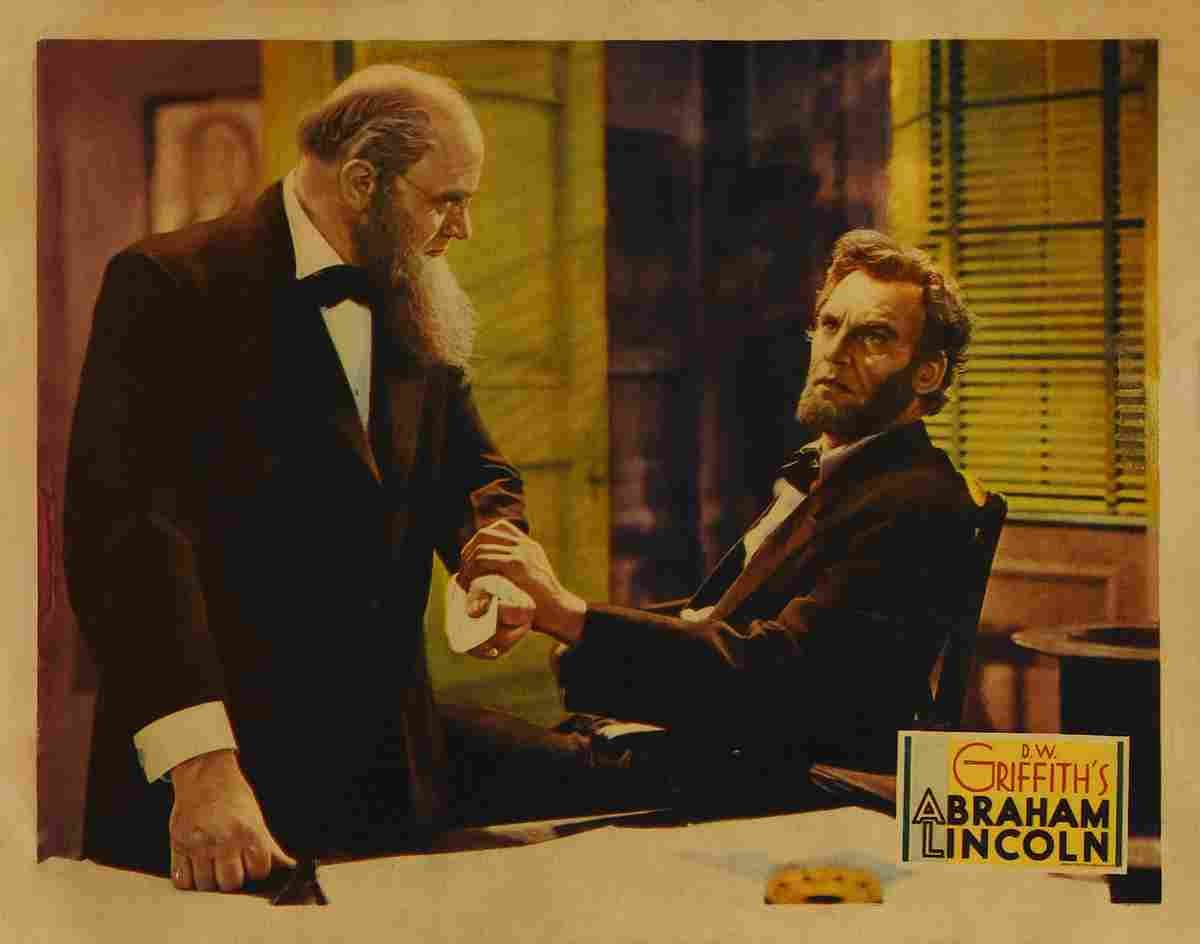 Abraham Lincoln 1930 02 film star poster A4 Photo Print