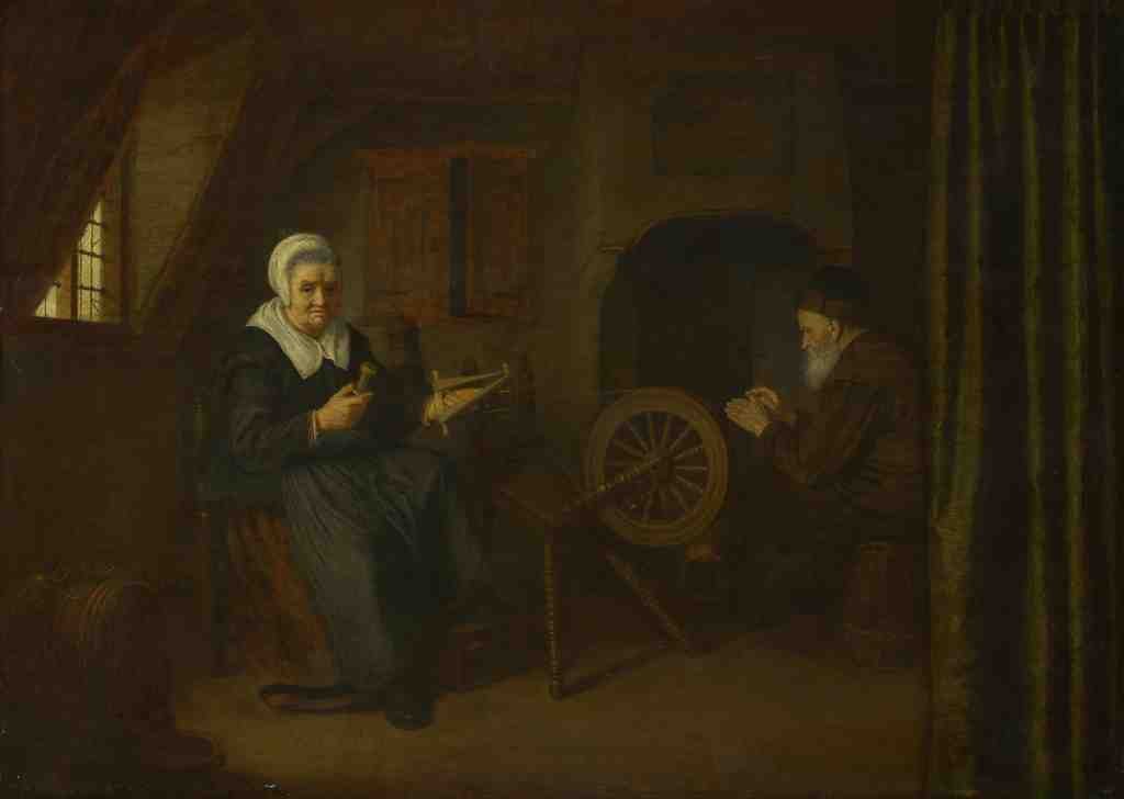 Abraham de Pape Tobit and Anna A4 Photo Print