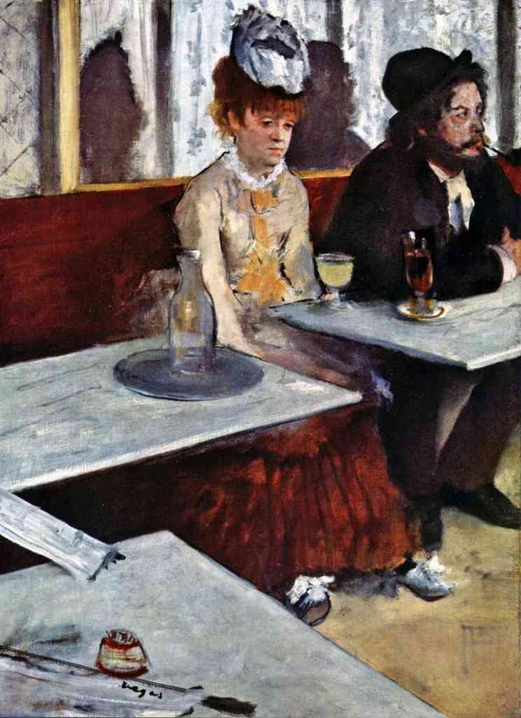 Absinthe Degas A4 Photo Print