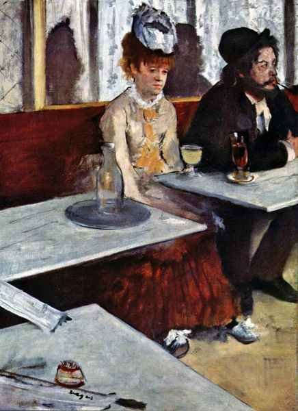 Absinthe by Degas A4 Photo Print